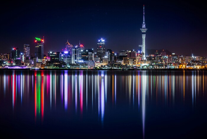Auckland skyline, New Zealand